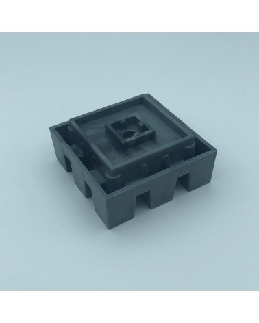 Small Square Beehive Dark Grey