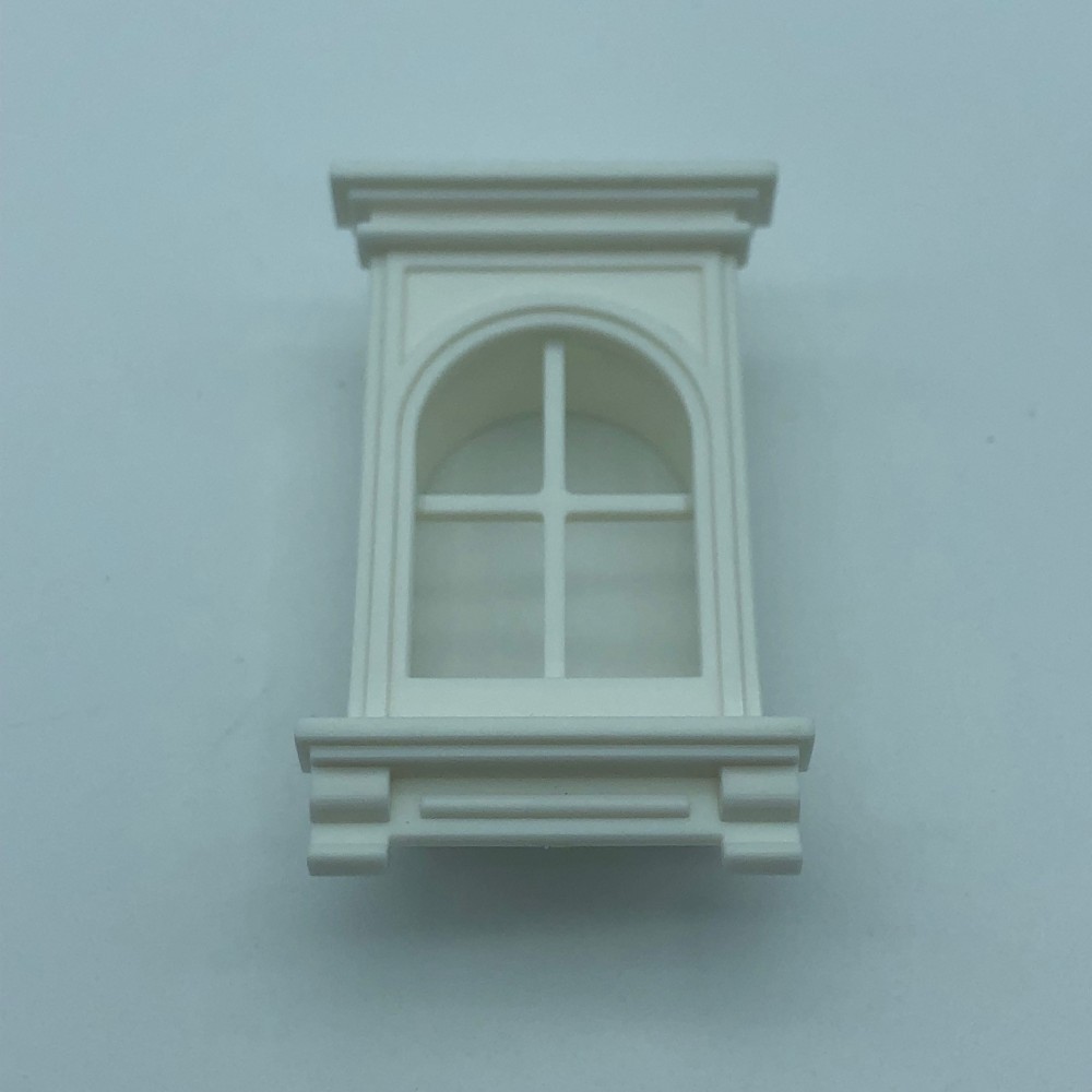 Victorian straight 2x3 white J