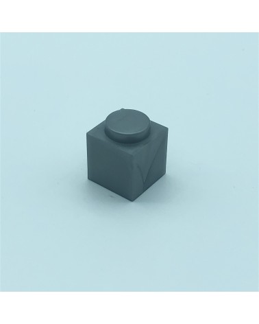 PDJ J Metallic Grau 1x1 Steine