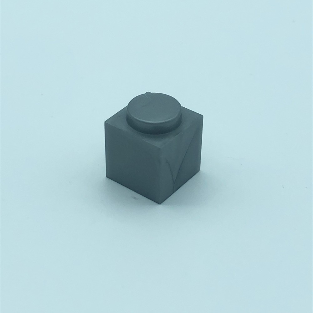 PDJ J Metallic Grau 1x1 Steine