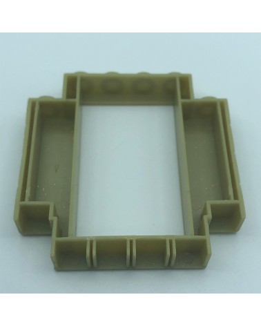 Straited wall for green door PDJ caqui