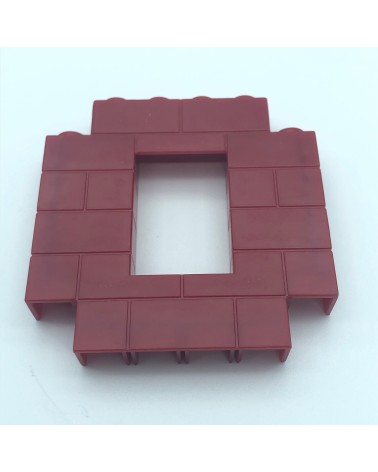 PDJ kastanienbraune Fensterwand