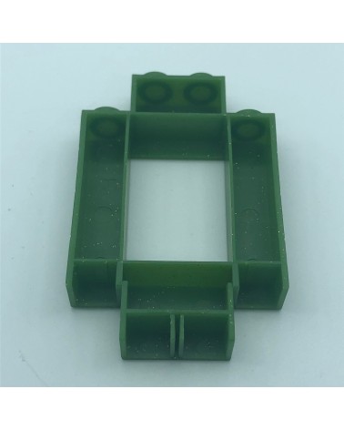 Petit mur pour fenêtre vert vif de PDJ