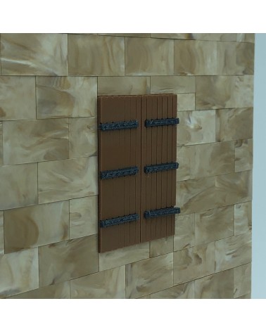 Contraventana cerrada