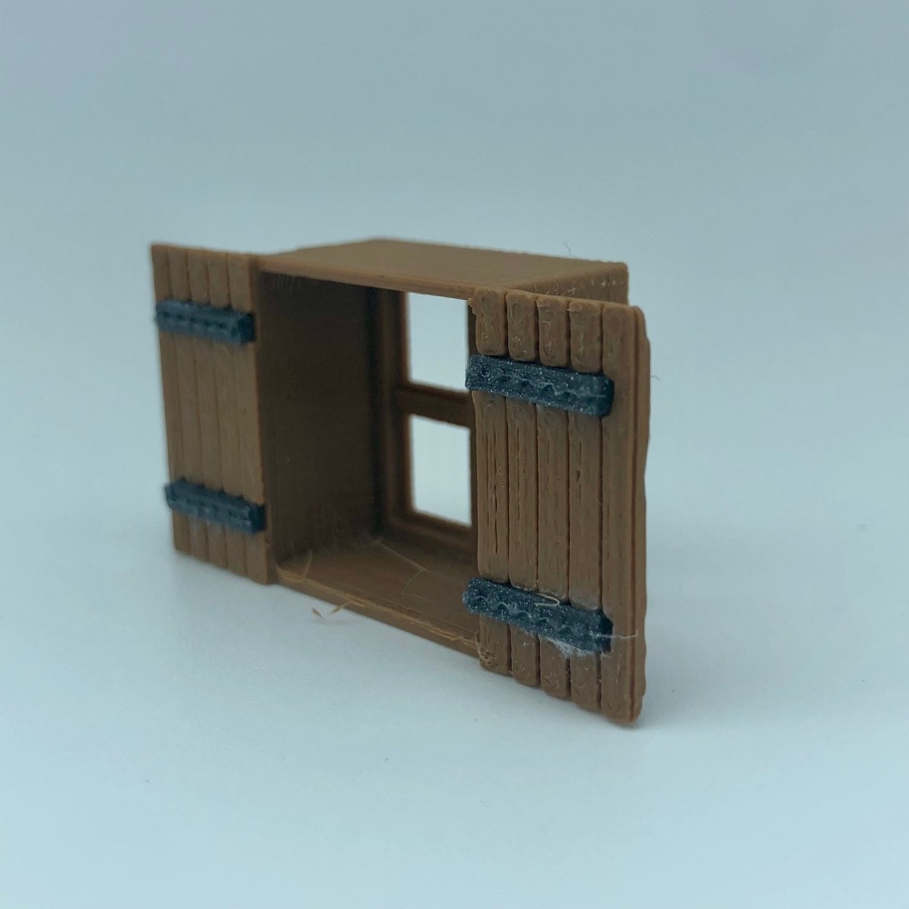 Contraventana abierta