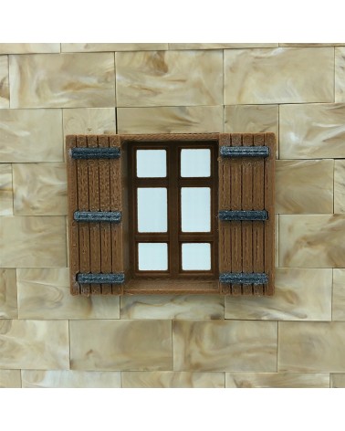 Contraventana abierta