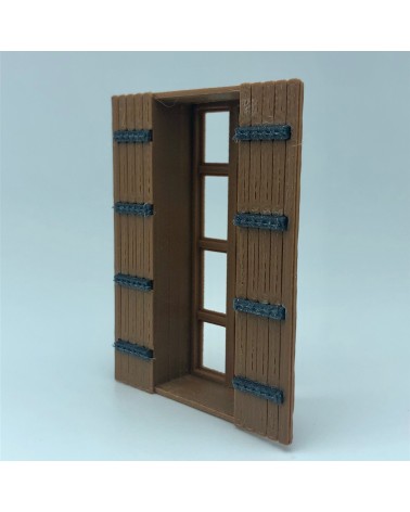 Contraventana abierta