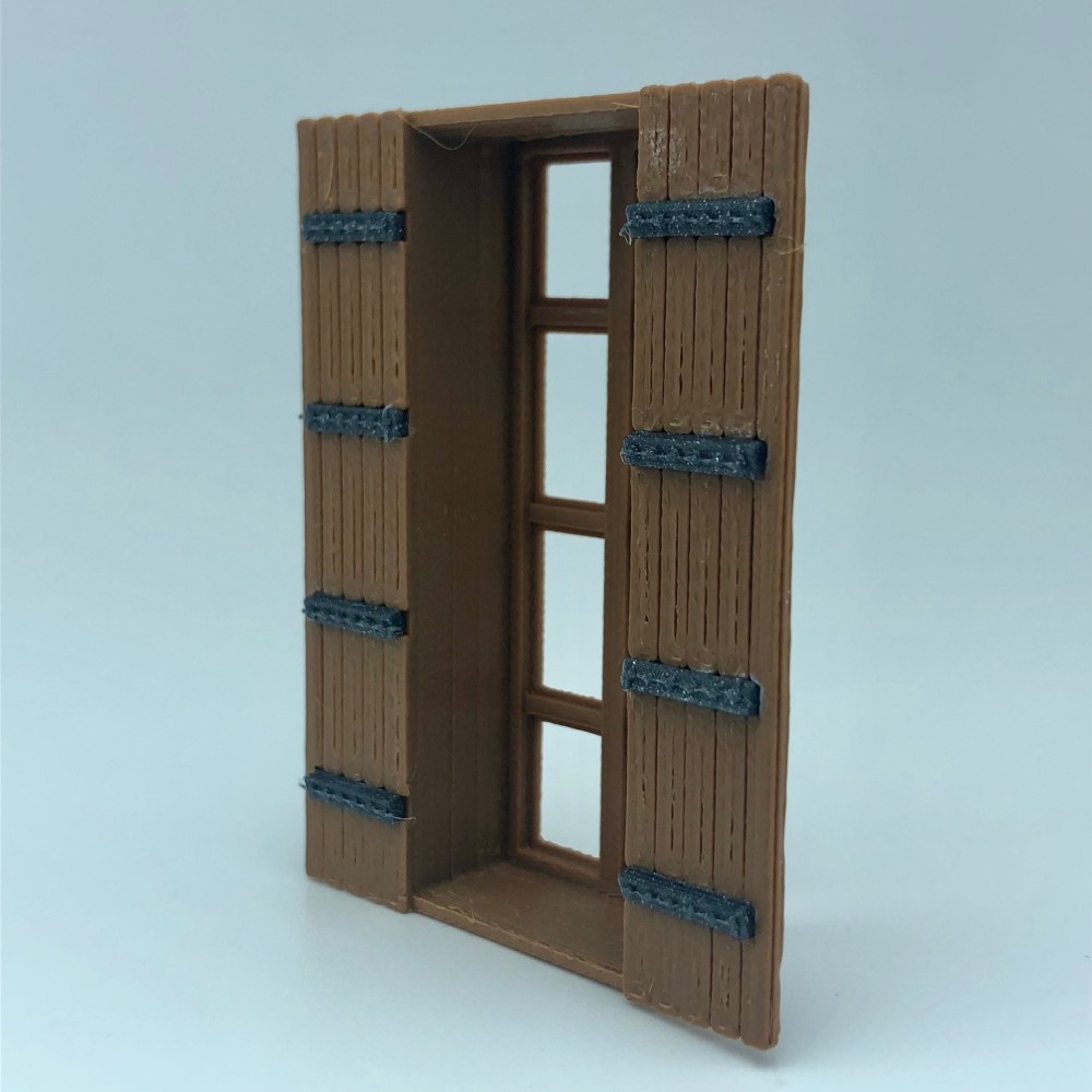 Contraventana abierta