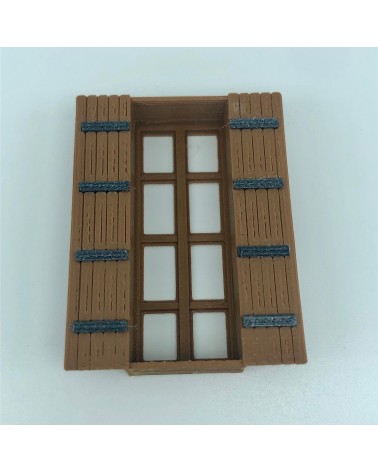 Contraventana abierta