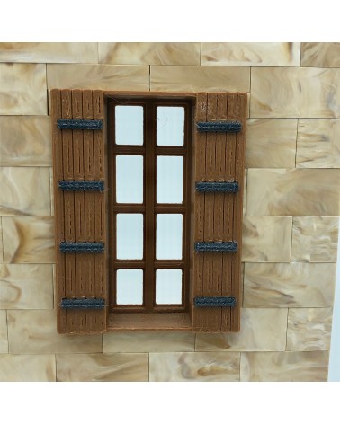 Contraventana abierta
