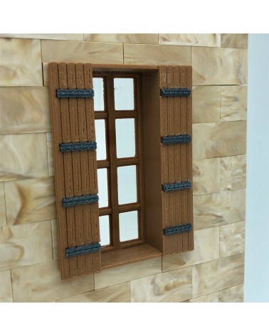 Contraventana abierta