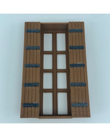 Contraventana abierta