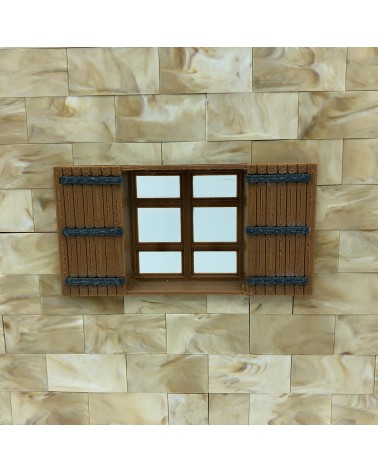 Contraventana abierta