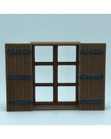 Contraventana abierta