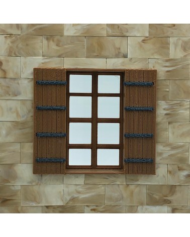 Contraventana abierta