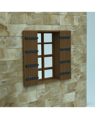 Contraventana abierta
