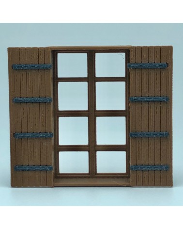 Contraventana abierta