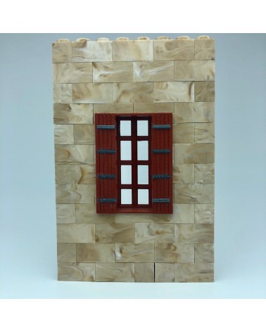 Contraventana abierta