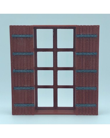 Contraventana abierta
