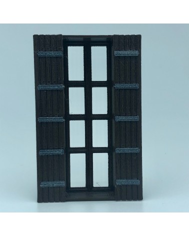 Contraventana abierta