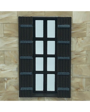 Contraventana abierta
