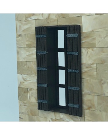 Contraventana abierta