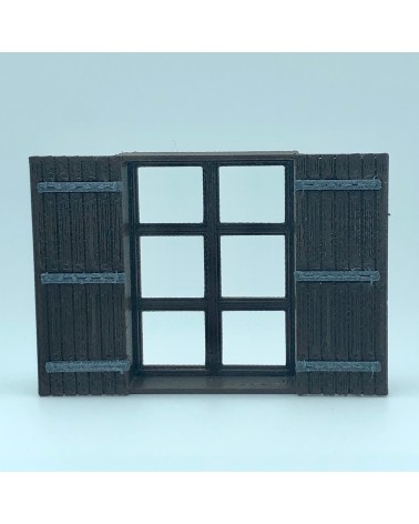 Contraventana abierta