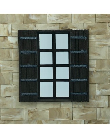 Contraventana abierta