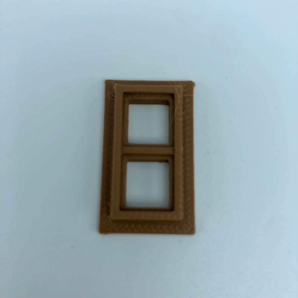 Open window frame