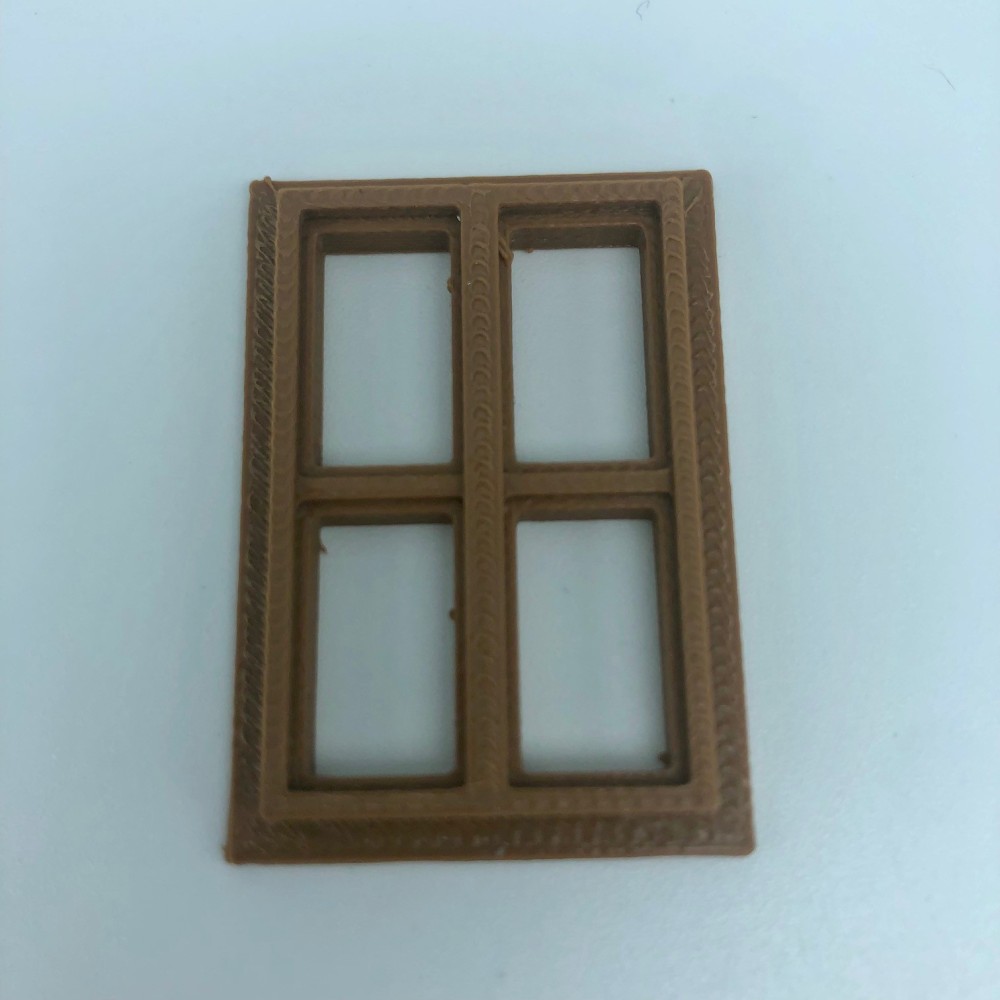 Open window frame