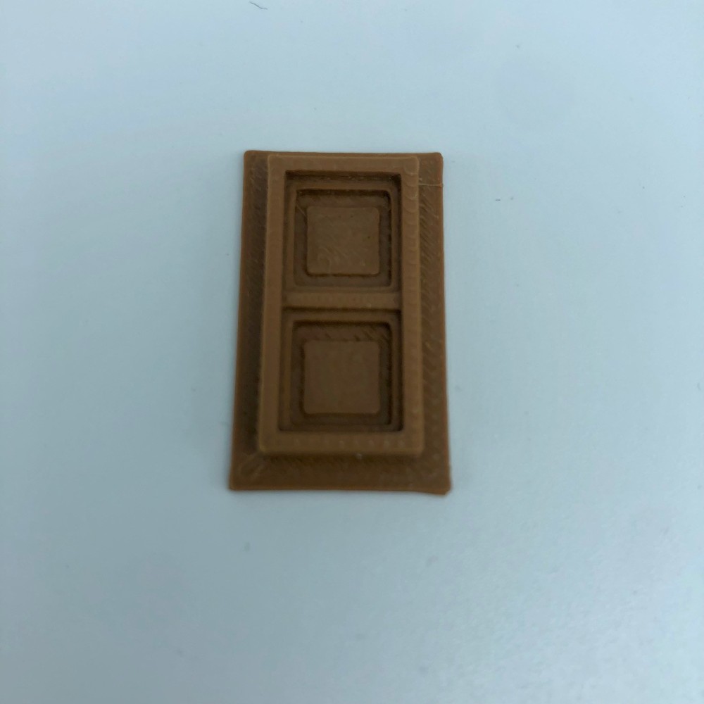 Geschlossener Fensterrahmen