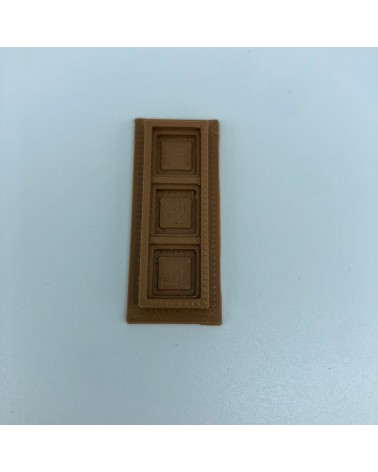Geschlossener Fensterrahmen