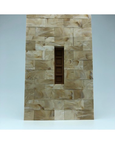 Locked window frame