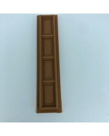 Locked window frame