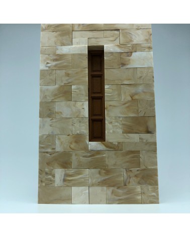 Locked window frame