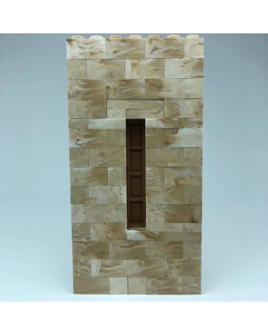 Locked window frame
