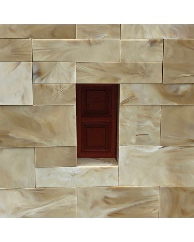 Locked window frame