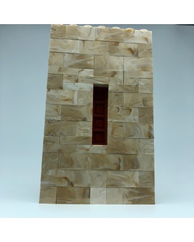 Locked window frame