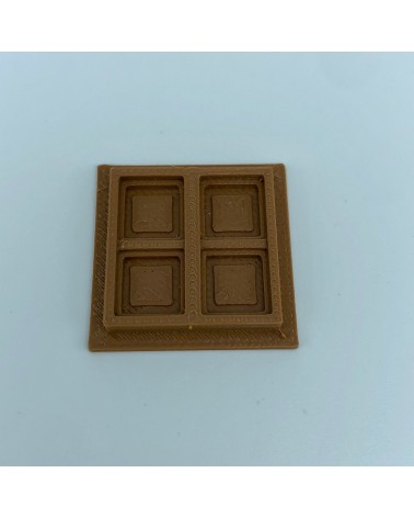 Locked window frame