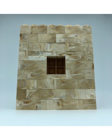 Locked window frame