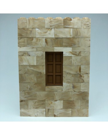 Locked window frame