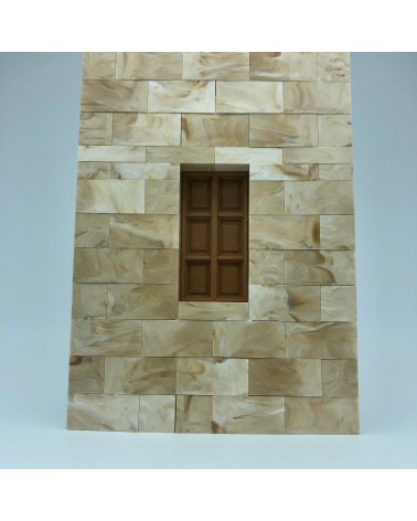 Geschlossener Fensterrahmen