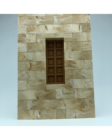 Locked window frame