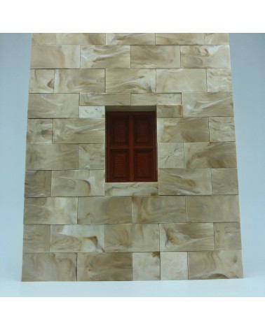 Geschlossener Fensterrahmen