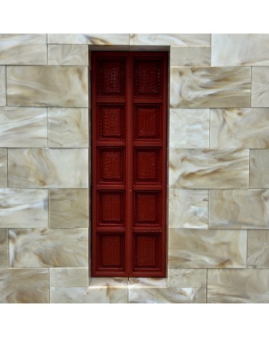 Geschlossener Fensterrahmen