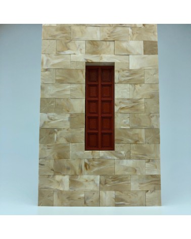 Geschlossener Fensterrahmen