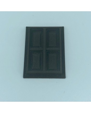 Locked window frame
