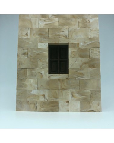 Locked window frame