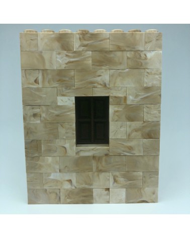 Locked window frame