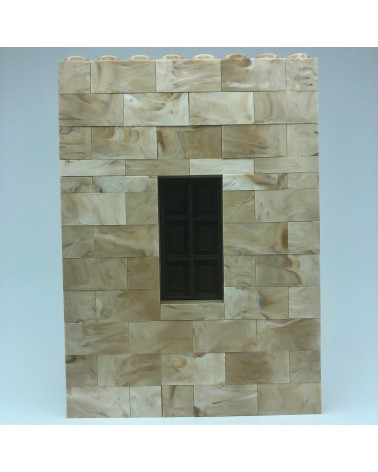 Locked window frame